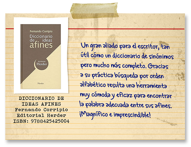 diccionario de ideas afines de Fernando Corripio