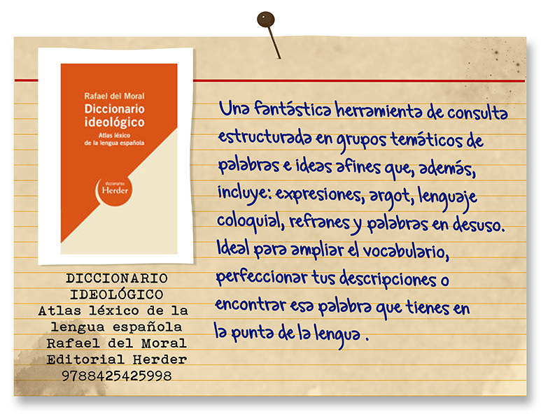 Diccionario ideológico Rafael del Moral