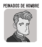 boton peinados hombre