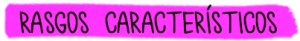 rasgos característicos lila