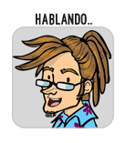 hablando