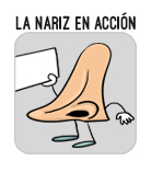 la nariz en accion