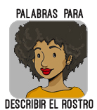 boton palabras describir rostro