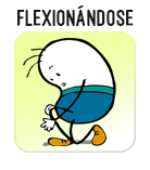 boton flexionandose