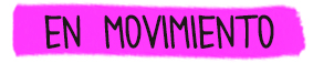 boton lila en movimiento