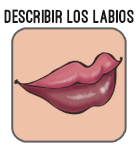 boton describir los labios