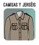 boton camisas y jerseys