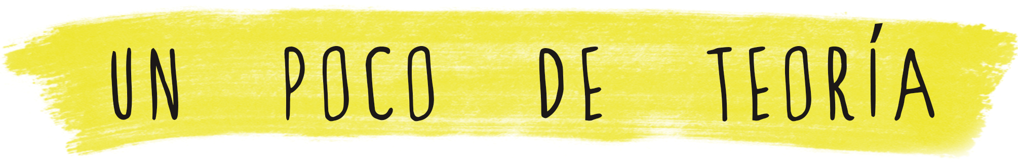 un poco de teoria
