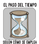 BOTON PASO DEL TIEMPO SEGUN COMO SE EMPLEA