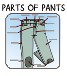 button parts of pants