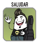 boton saludar