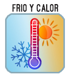 boton frio y calor