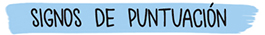 TITULO SIGNOS DE PUNTUACIÓN